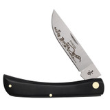KNIFE #00092 BLACK SOD BUSTER 2138