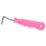 METAL HOOF PICK WITH EASY GRIP HANDLE- PINK, 68-040-11-0