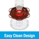 NATURE'S WAY TRADITONAL GRAVITY  HUMMINGBIRD FEEDER 16oz