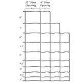 OKLAHOMA FIELD FENCE 1047-6-12.5 CLASS 1