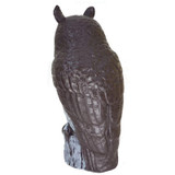 NATURAL ENEMY SCARECROW GREAT HORNED OWL, 16"