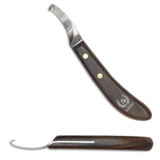 DOUBLE S LEFT HAND HOOF KNIFE