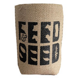 PALMER FEED KOOZIE - BURLAP COLOR