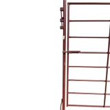 GATE, 4' BOW GATE 5'TALL (RED PRIMER)