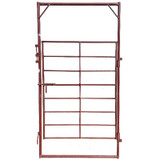 GATE, 4' BOW GATE 6'TALL (RED PRIMER)