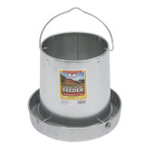 LITTLE GIANT #9112 12lb, POULTRY FEEDER GALVANIZED