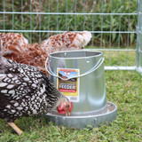 LITTLE GIANT #9112 12lb, POULTRY FEEDER GALVANIZED