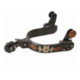 LADIES' SPUR WITH FLORAL DESIGN, 25503-53-12