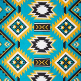 WILD RAG, 20" SOUTHWEST #1 TEAL/GOLD