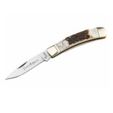 KNIFE BOKER GENTLMAN'S LOCKBACK STAG BROWN, TRADITIONAL SERIES 2.0