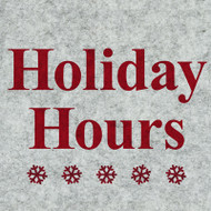 Holiday Hours