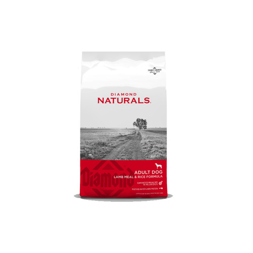 DIAMOND NATURALS, ADULT DOG LAMB MEAL & RICE FORMULA 40#