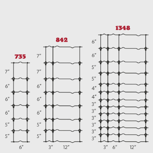 STAY-TUFF FIELD FENCE 1348-6-330