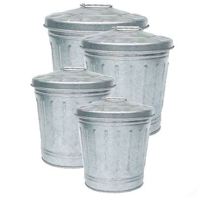 GALVANIZED GARBAGE PAIL