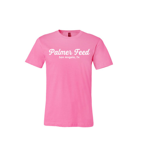 PALMER'S T-SHIRTS SHOW SHIRT PINK, GET IN THE GAME, CHARITY PINK