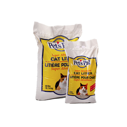 PET’S PAL UNSCENTED, NON-CLUMPING CAT LITTER 40lb