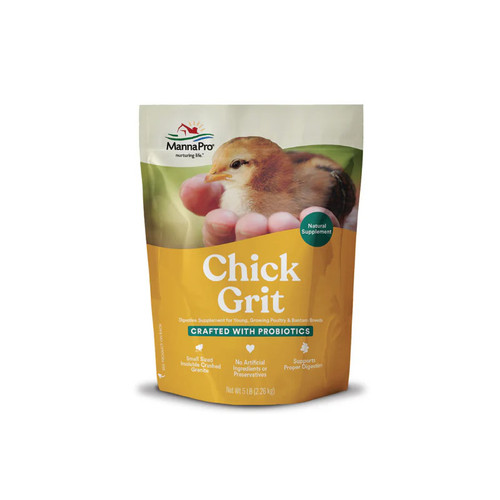 MANNAPRO CHICK STARTER GRIT WITH PROBIOTICS 5lb