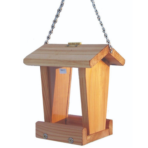 STOVALL MINI MIXED SEED FEEDER 2lbs, 8.5”L x 7”W x 9.25”H