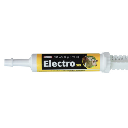 ELECTRO GEL, 30gm, ORAL ELECTROLYTE SUPPLEMENT FOR SHEEP, GOATS AND PIGS