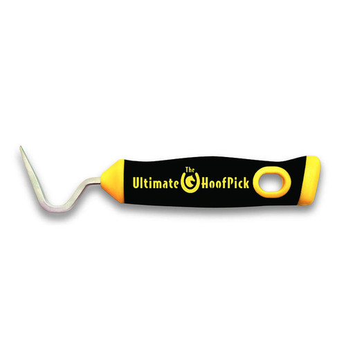 ULTIMATE HOOFPICK 8" YELLOW/BLACK