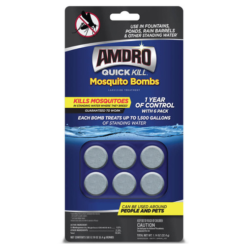 *D AMDRO QUICK KILL MOSQUITO BOMBS 6/PK