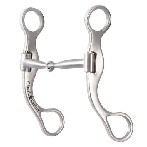 PERFORMANCE STRAIGHT SHANK BIT WITH SMOOTH BAR, 6" CHEEK HAS A 2-1/2" PURCHASE AND A 3-1/2" SHANK