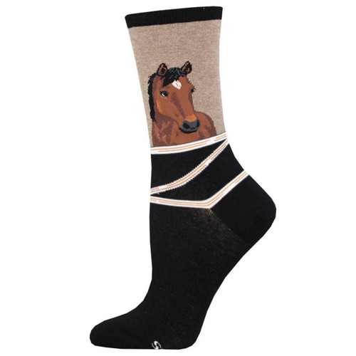 HEY NEIGH-BOR, HEMP HEATHER SOCKS, SIZE 9-11, WNC3167-HEM