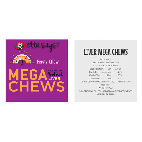 *D SELECT 10" MEGA LIVER FALAVORED CHEW