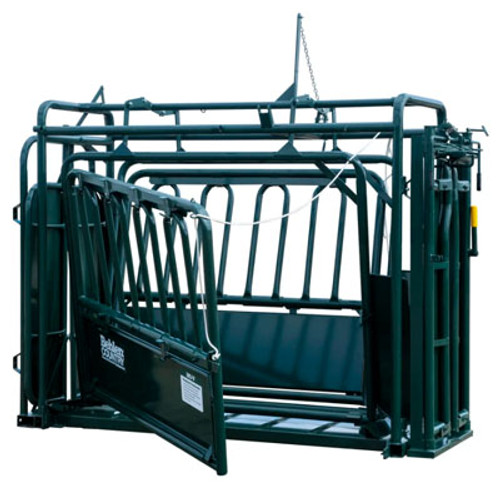 SQUEEZE CHUTE M1V WITH FULL SHEETED TAILGATE MOUNTED