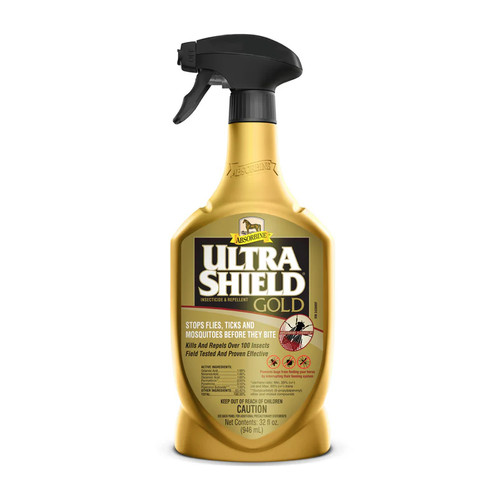 ABSORBINE ULTRA-SHIELD GOLD INSECTICIDE & REPELLENT, 32oz,