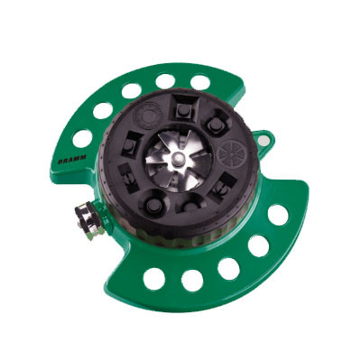 DRAMM COLORSTORM TURRET SPRINKLER, GREEN