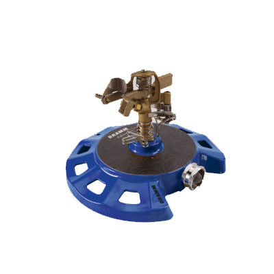 DRAMM COLORSTORM CIRCULAR BASE IMPULSE SPRINKLER, BLUE