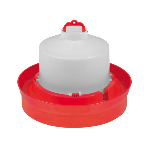 LITTLE GIANT 1 GALLON PLASTIC DEEP BASE POULTRY WATERER
