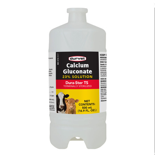 23% CALCIUM GLUCONATE 500ML