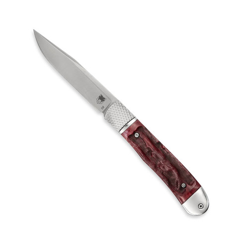 KNIFE COBRATEC TRAPPER HIDDEN RELEASE RED