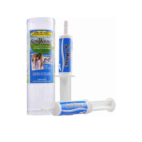 SAY WHOA GEL SYRINGE, (PREVIOUSLY EQUINE COLIC RELIEF)