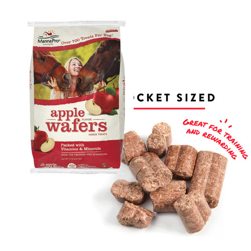 MANNA PRO APPLE WAFERS 4lb