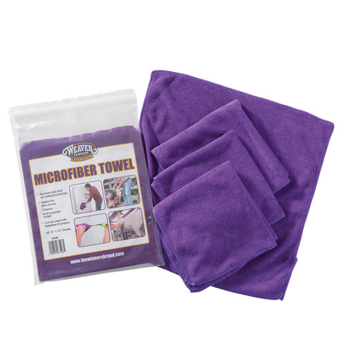 WEAVER LIVESTOCK MICROFIBER TOWELS 4PK