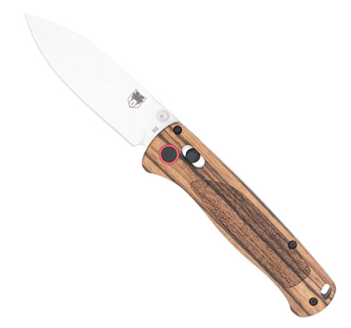 KNIFE COBRATEC ZEBRAWOOD BAR LOCK