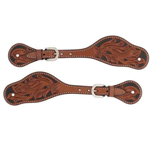 SPUR STRAP, MENS, CARV CHESTNUT