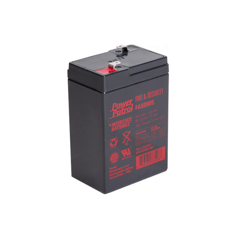 DEER FEEDER BATTERIES,  6 VOLT 4 AMP INTERSTATE