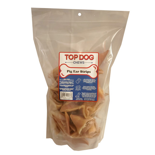 PIG EAR STRIPS, 1#, TOP DOG
