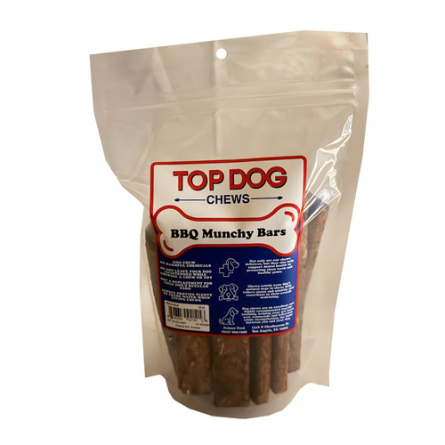 15pk BBQ MUNCHY BARS, 1#, TOP DOG