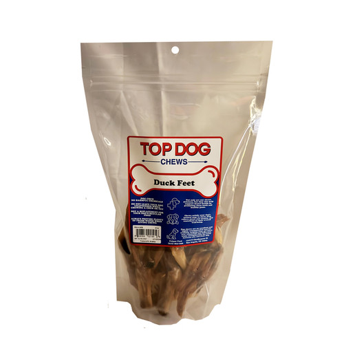 10pk DUCK FEET, TOP DOG