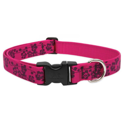 LUPINE, 1"X4' PLUM BLOSSOM, DOG LEASH