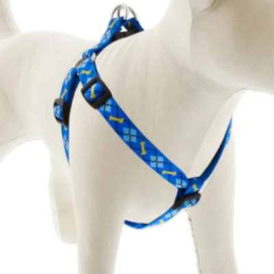 LUPINE, 3/4" 15-25" DAPPER DOG, STEP IN HARNESS FOR DOGS