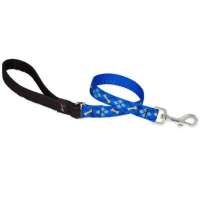 LUPINE, 3/4"X6' DAPPER DOG, DOG LEASH