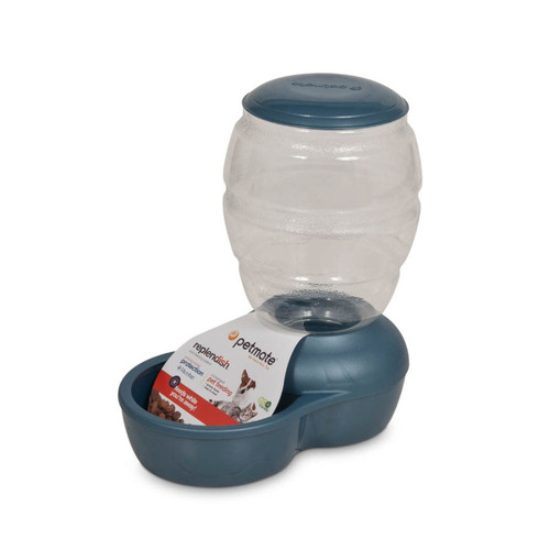 REPLENDISH 5# FEEDER, PEARL PEACOCK BLUE, DOG FEEDER DO24495