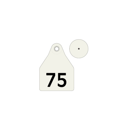 SHEARWELL TAGS LARGE WHITE 76-100