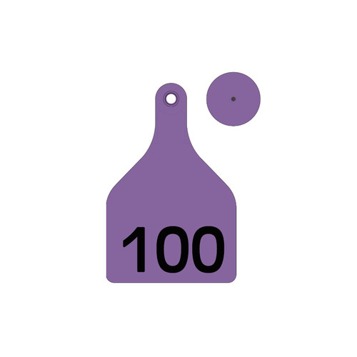SHEARWELL TAGS XLARGE PURPLE 76-100